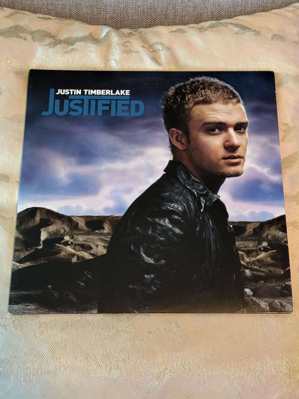 SOLD—-Justin Timberlake Justified Vinyl Record